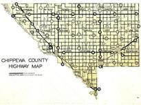 chippewa county map 1951 mn highway minnesota